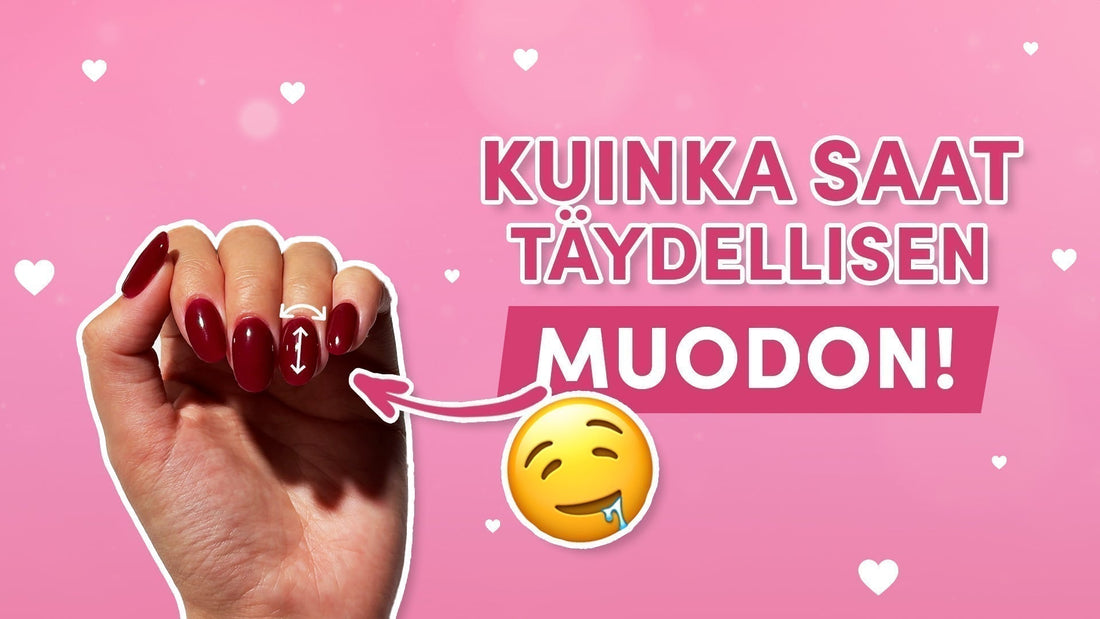 Näin muotoilet kynnet täydellisesti – vaihe vaiheelta dippi™:llä