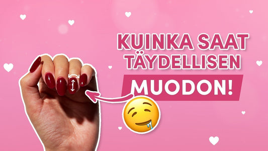 Näin muotoilet kynnet täydellisesti – vaihe vaiheelta dippi™:llä