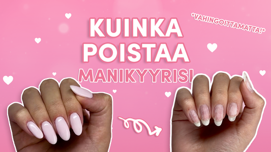 Poista manikyyri kotona – vaiheittainen opas Hot Rice -menetelmään